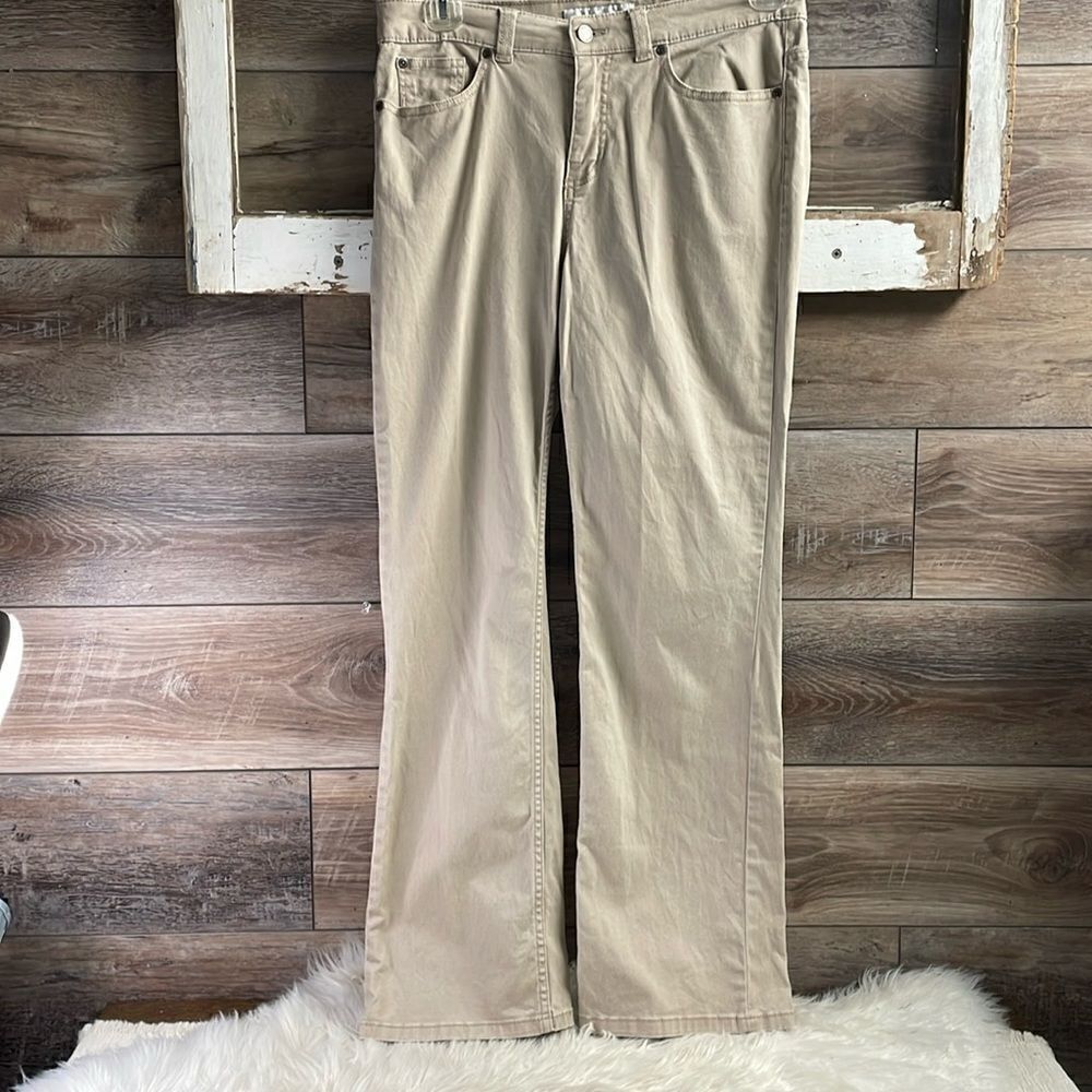 Croft & Barrow Stretch Ladies Pants, Size 10 Average, Khaki